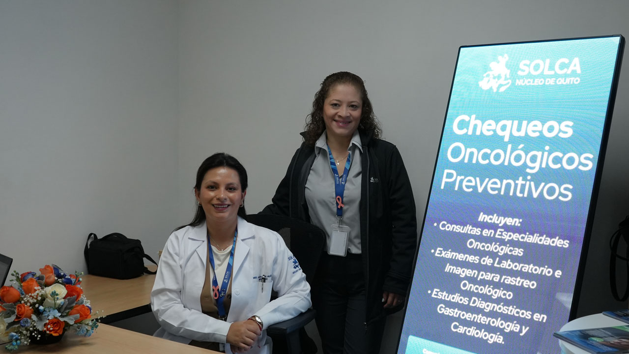 SOLCA Quito fortalece la prevención del cáncer en la Feria de Salud de Palig